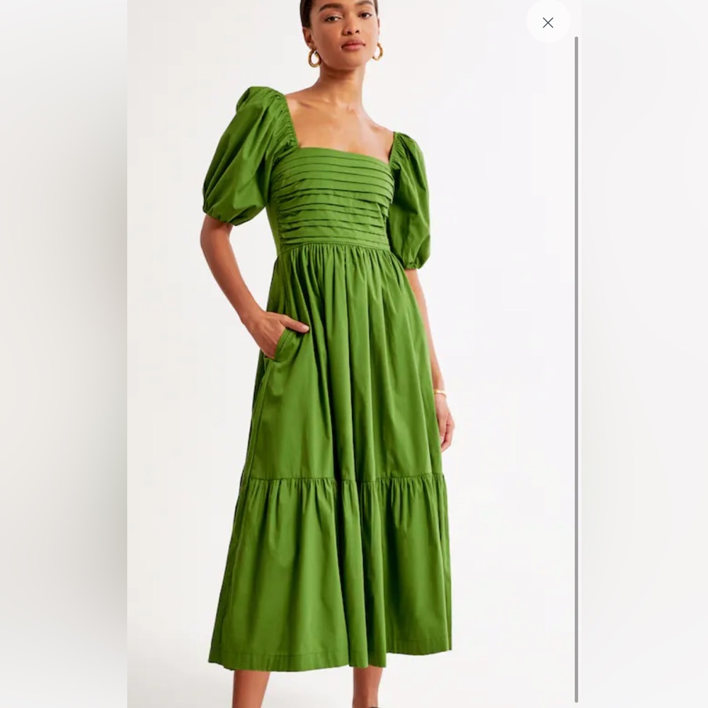 Abercrombie and Fitch Emerson Midi Dress